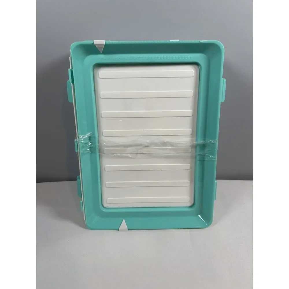 Set 6 Skinny Stacks XL BPA Free Fresh Food Storage Trays In New Condition